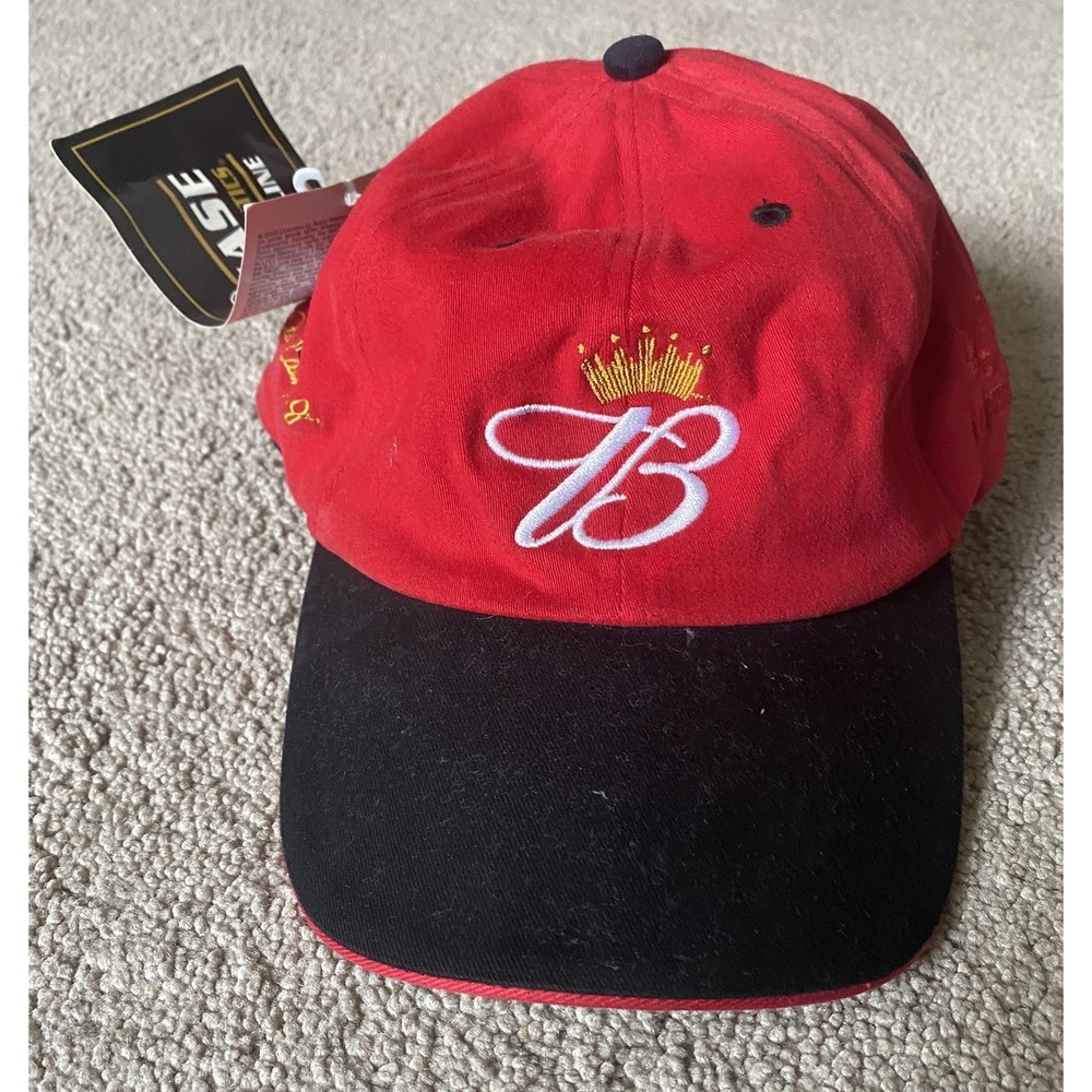 Vintage Budweiser Dale Earnhardt Jr Hat Cap Fitted One Size NASCAR Chase Mens